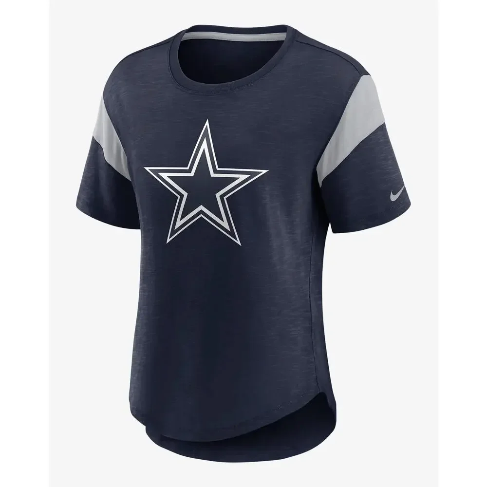 Nike Fashion Prime Dallas Cowboys Star Logo NFL On Field‎ Apparel T-Shirt Small